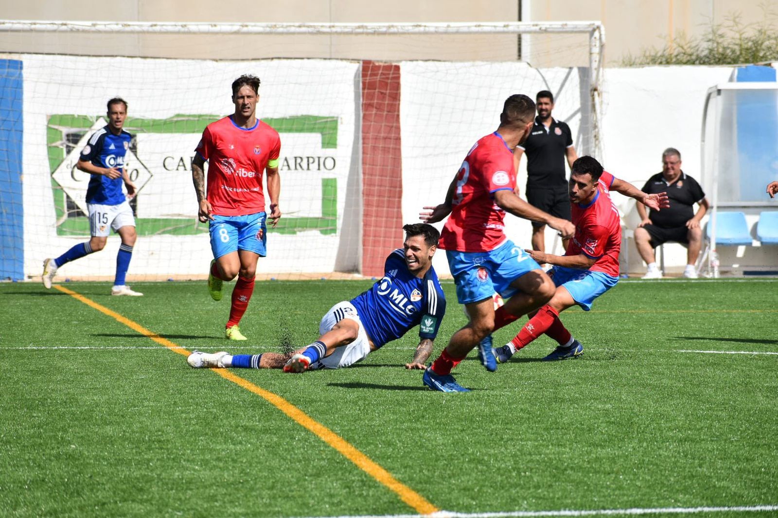 El cuadro azulillo cayó en la primera vuelta por la mínima en el Ángel Celdrán.