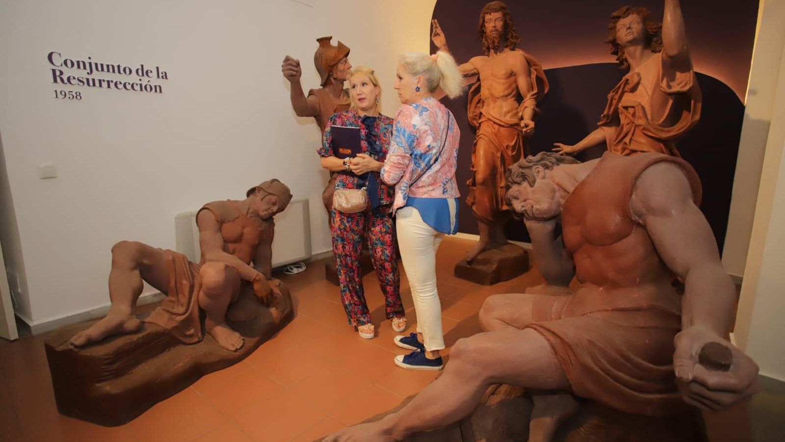 El conjunto de la Resurrección (1958) expuesto en el Museo de San Roque.