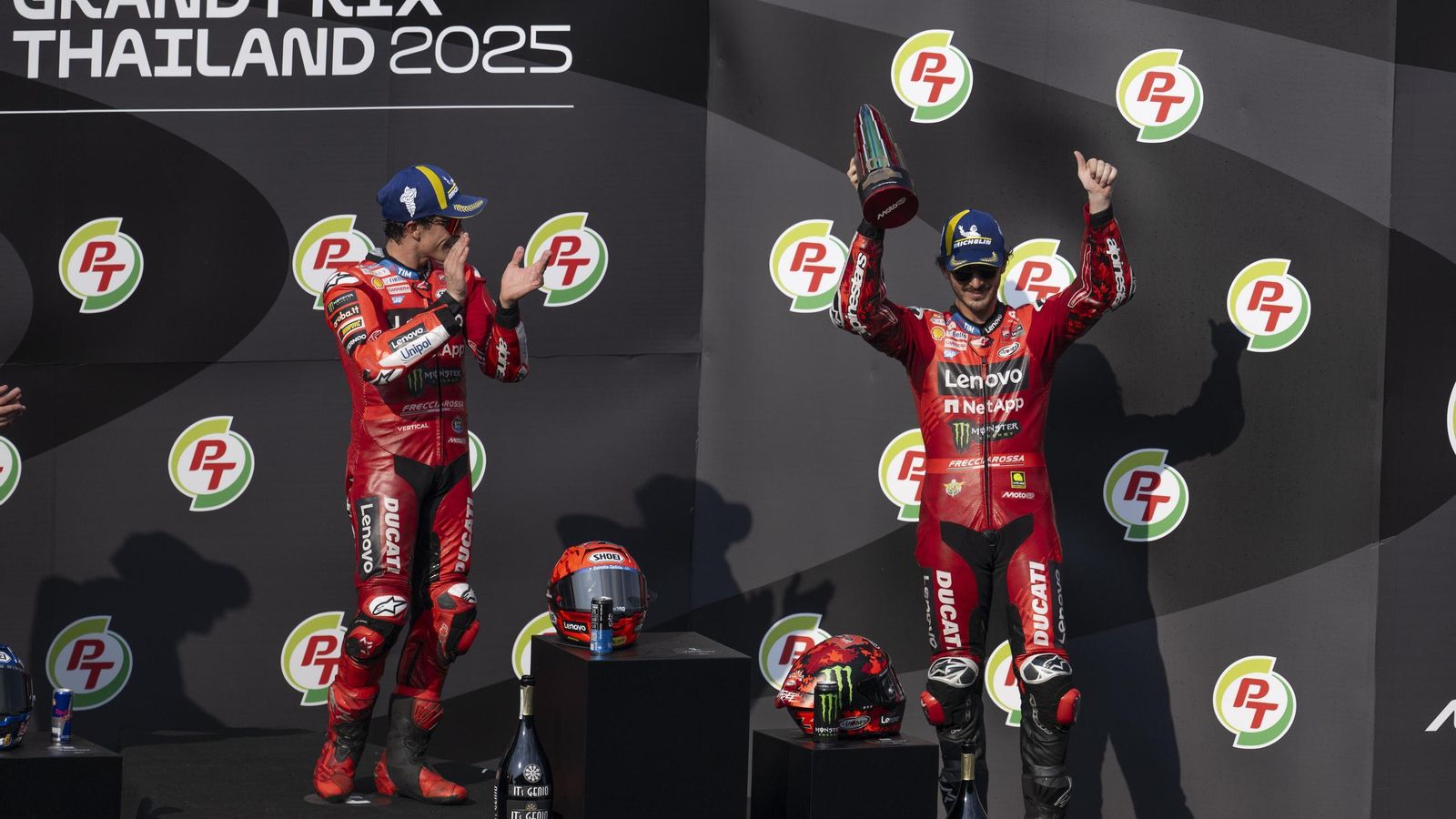 Las fotos del triunfo de Marc Márquez en Tailandia