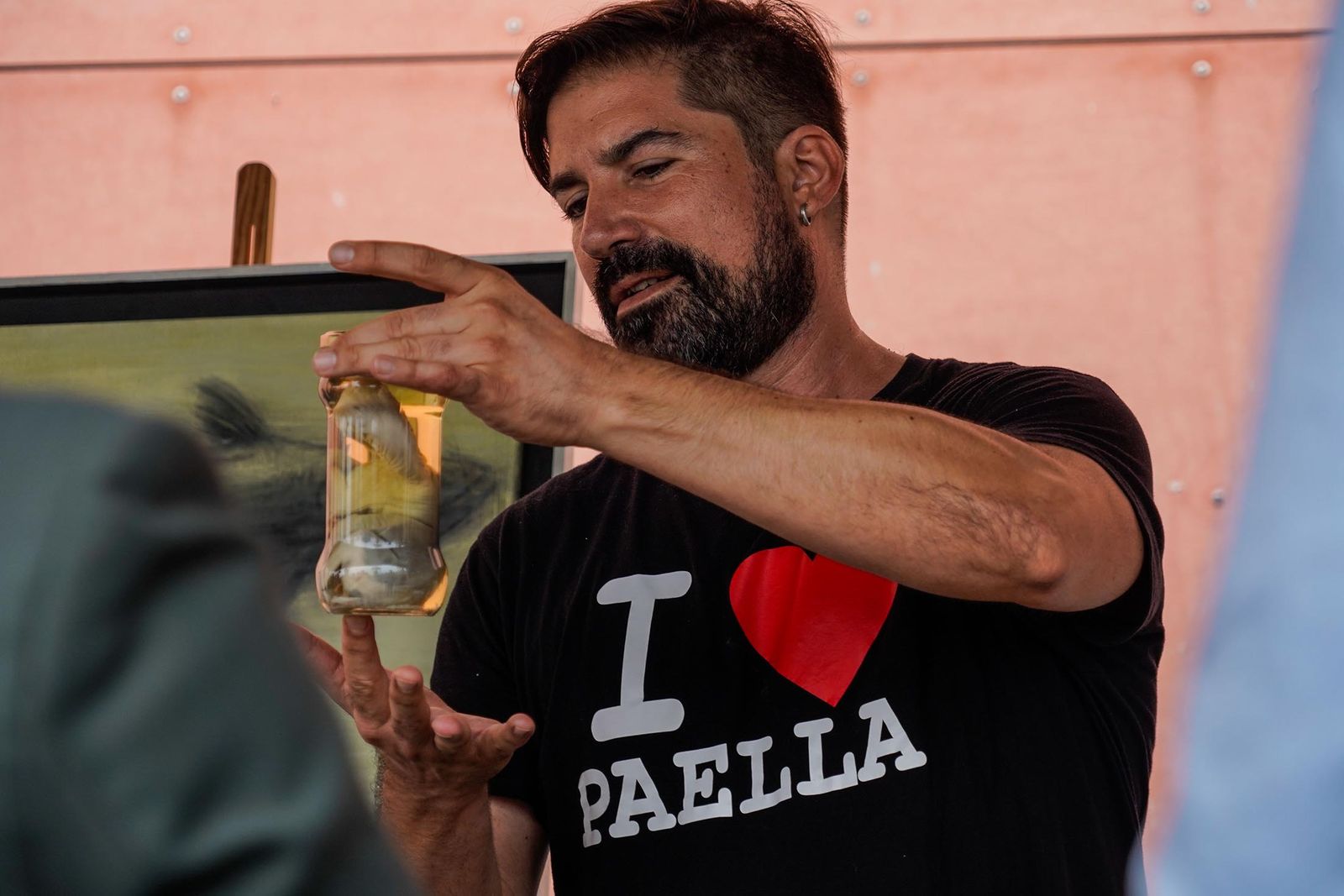 Imágenes de la visita guiada para dar a conocer las reformas realizadas en el Muelle de las Carabelas y su entorno