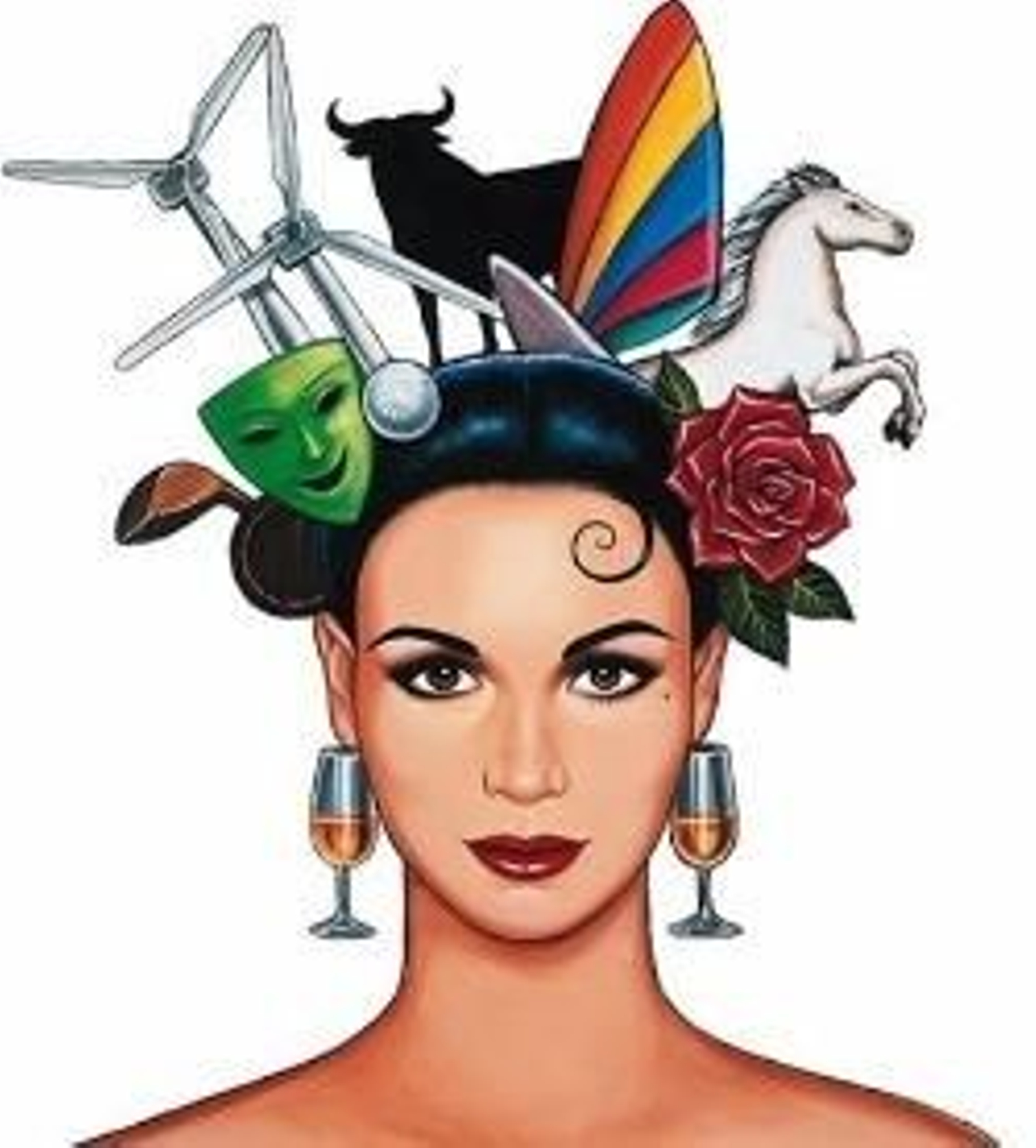 ‘La Gitana’, la imagen del Patronato de Turismo del artista Antonio de Felipe