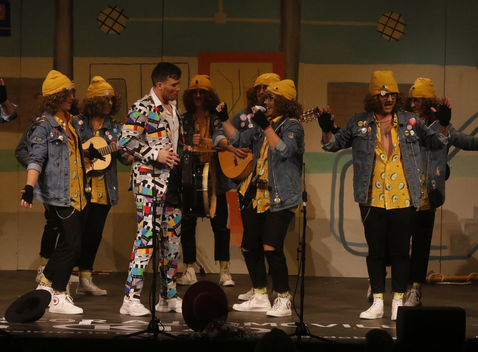 La primera sesión de preliminares del Concurso del Carnaval de Córdoba, en fotos