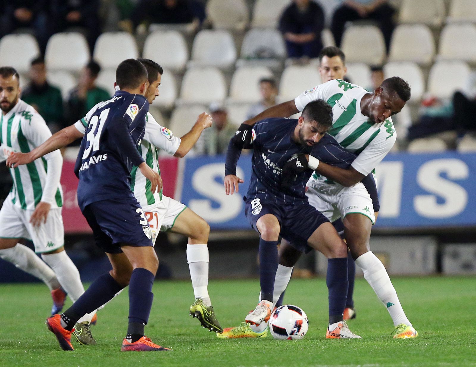 Las imágenes del Córdoba-Málaga