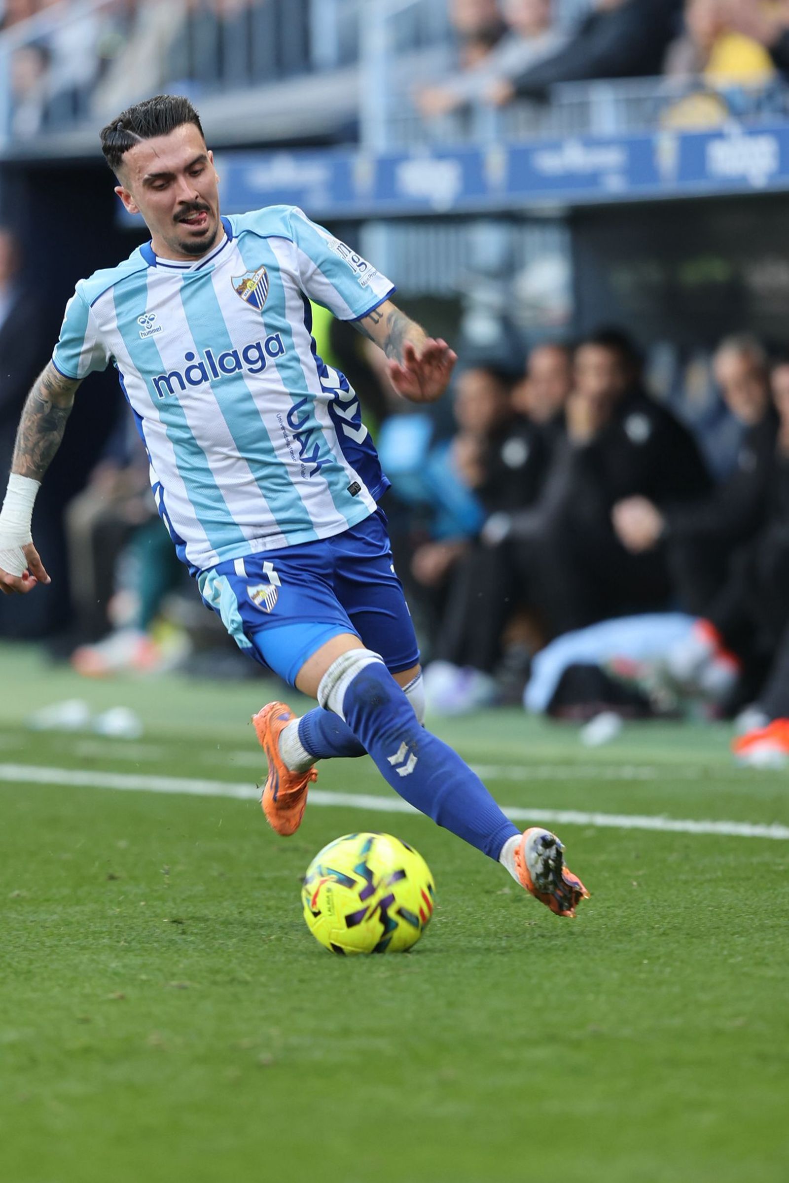 El Málaga CF-Ceuta, en fotos