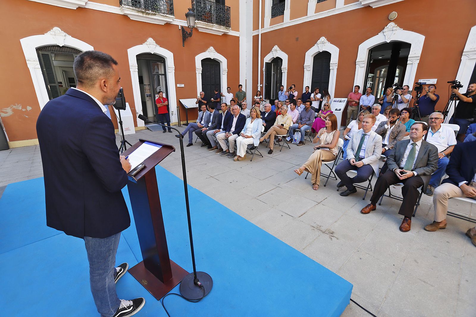 Presentación de la Copa del Rey de tenis de Huelva 2023