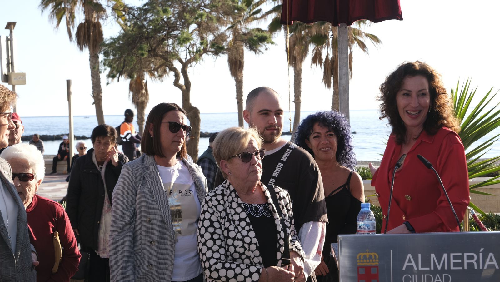 Imágenes de la Inauguración de la Plaza Diego García Molina, hostelero que fue Presidente de ASHAL