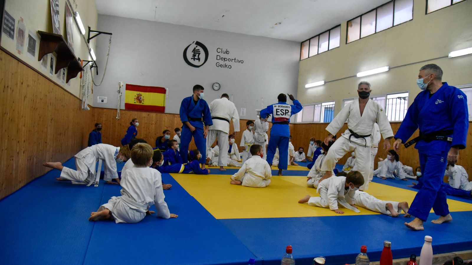 Las fotos de la clase magistral de María Bernabéu judoka olimpica
