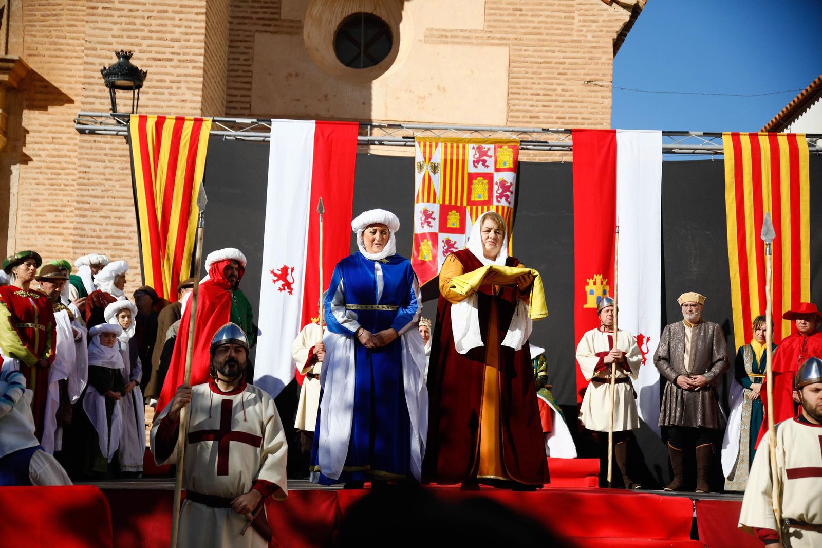 La Recreación de la Pernoctación de los Reyes Católicos en Fiñana, en imágenes