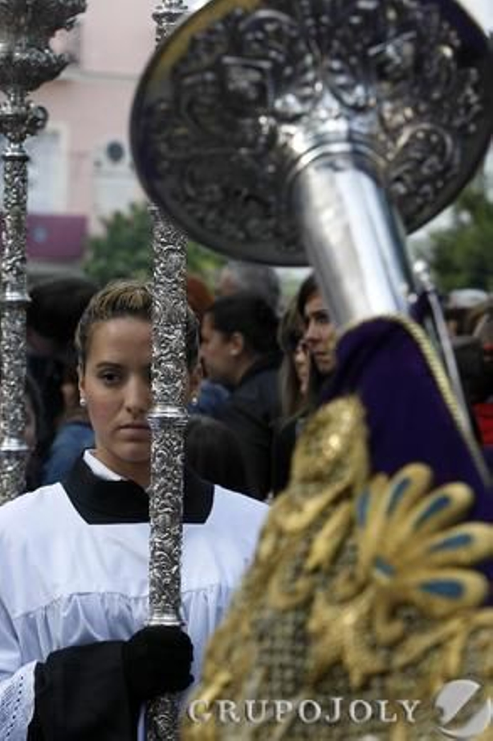La hermandad de Columna. 

Foto: Jose Braza