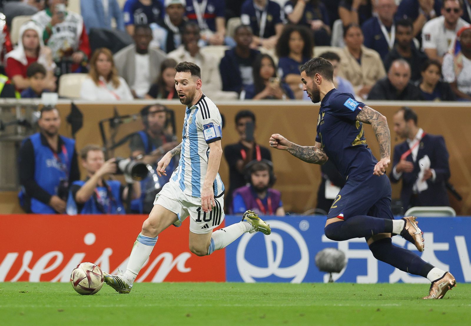 Final del Mundial de Qatar: Argentina-Francia, en imágenes
