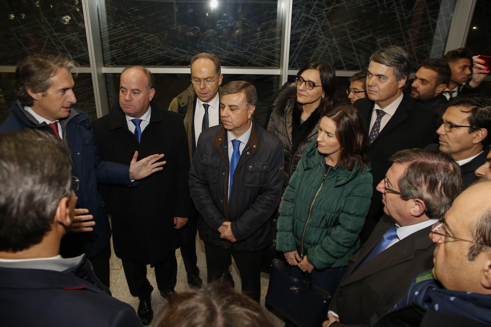 Inauguración en Antequera de las fases de pruebas del AVE