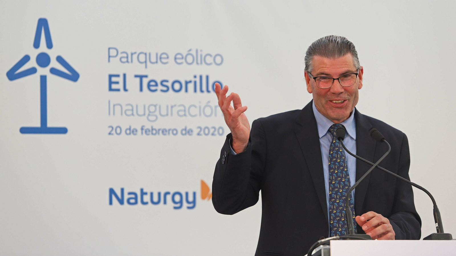 Las mejores fotos de la inauguración del parque eólico de Naturgy en Tesorillo