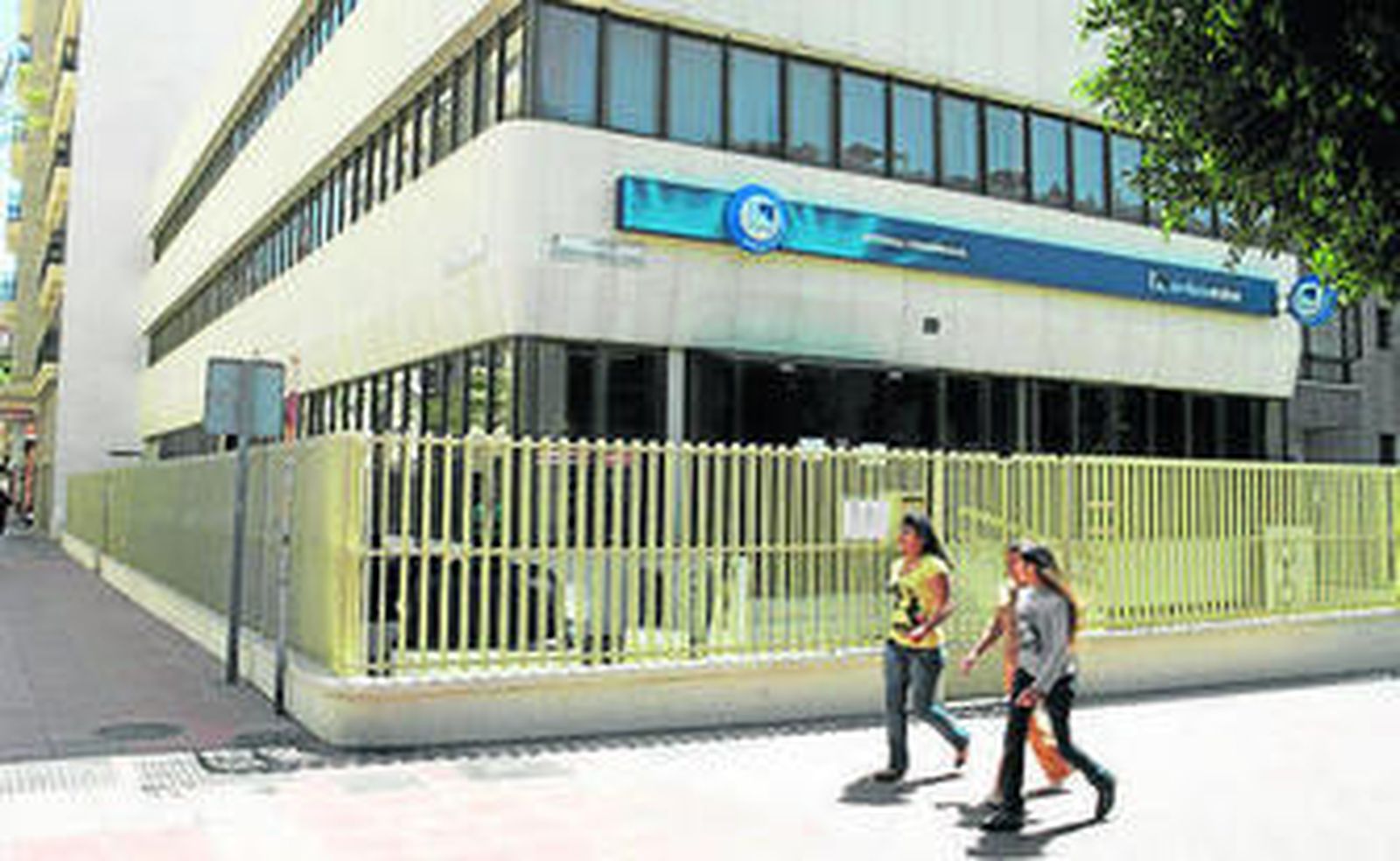 Imagen de las actuales instalaciones de Endesa, en la Rambla.