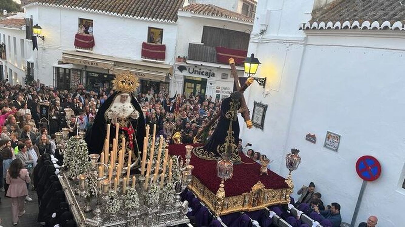 Un encuentro de tronos en Mijas en una imagen de archivo.