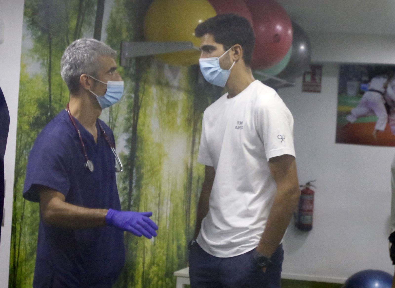 Los reconocimientos médicos del Córdoba CF, en imágenes