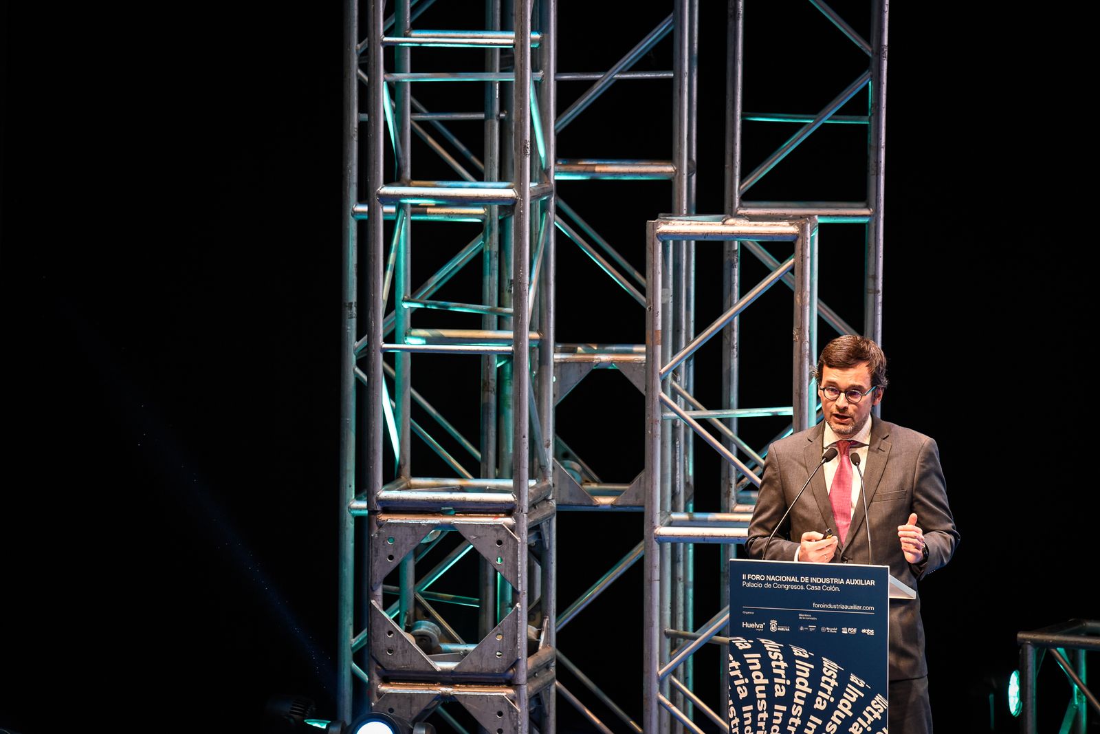 Imágenes del II Foro Nacional de la Industria Auxiliar de Huelva