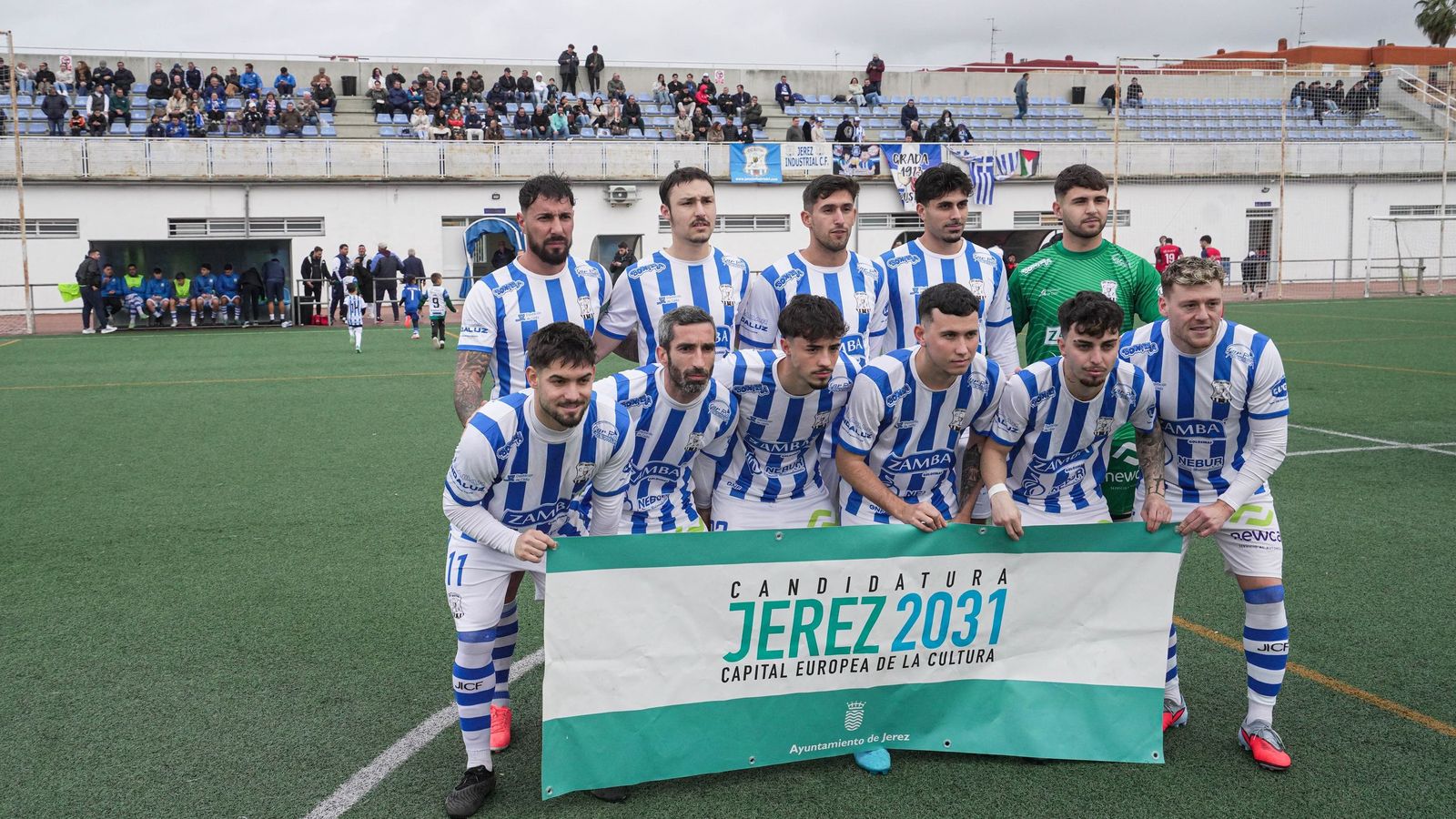 Formación del Jerez Industrial ante el Guadiaro.