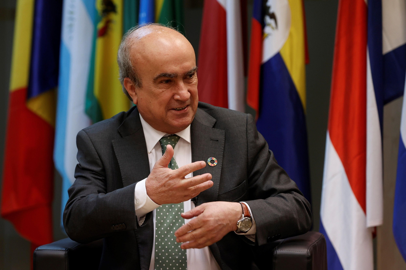 El secretario general de la Organización de Estados Iberoamericanos (OEI), Mariano Jabonero.