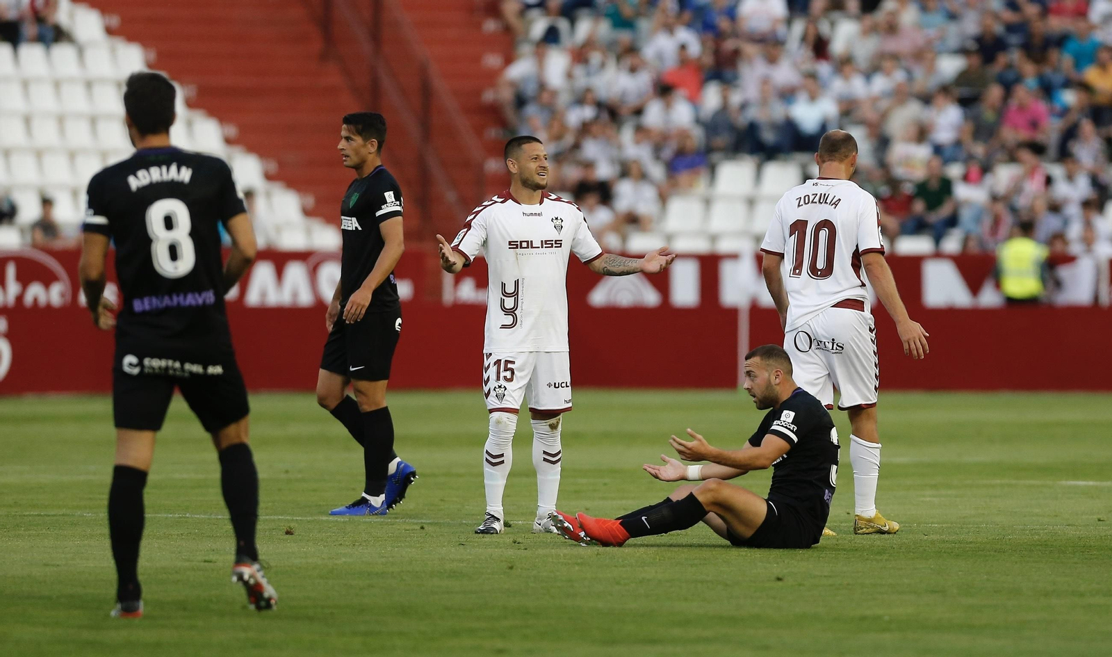 El Albacete - Málaga CF, en fotos