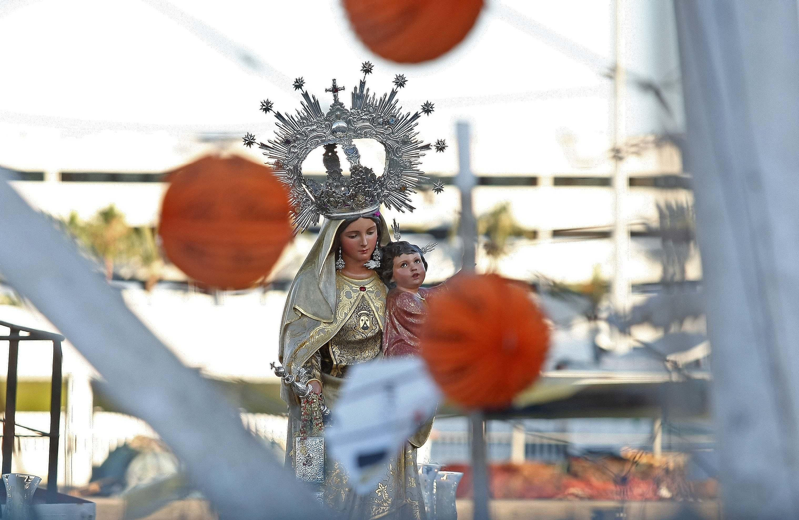 Imágenes de la Virgen del Carmen en Algeciras
