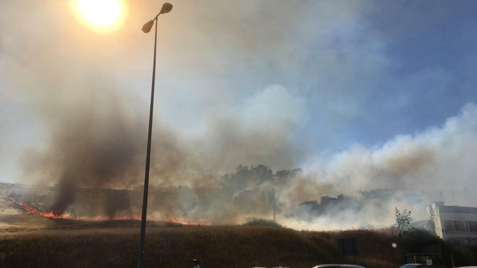 Una imagen del fuego.