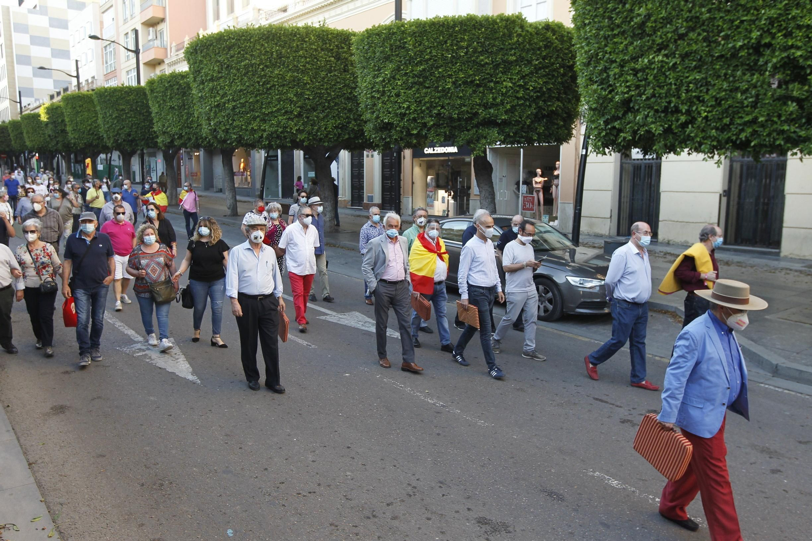 Fotogalería manifestación a favor del mundo del toro. Almería