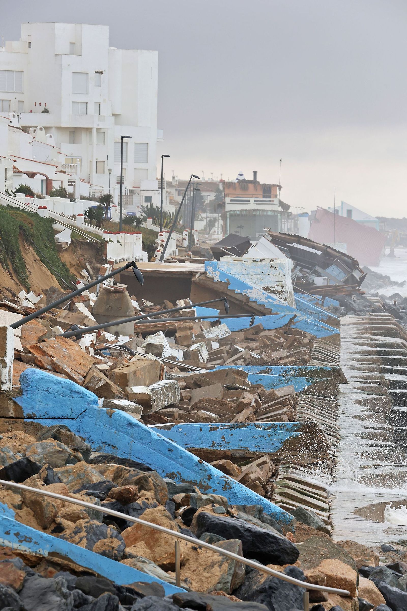 Las fotografías de los daños en Matalascañas