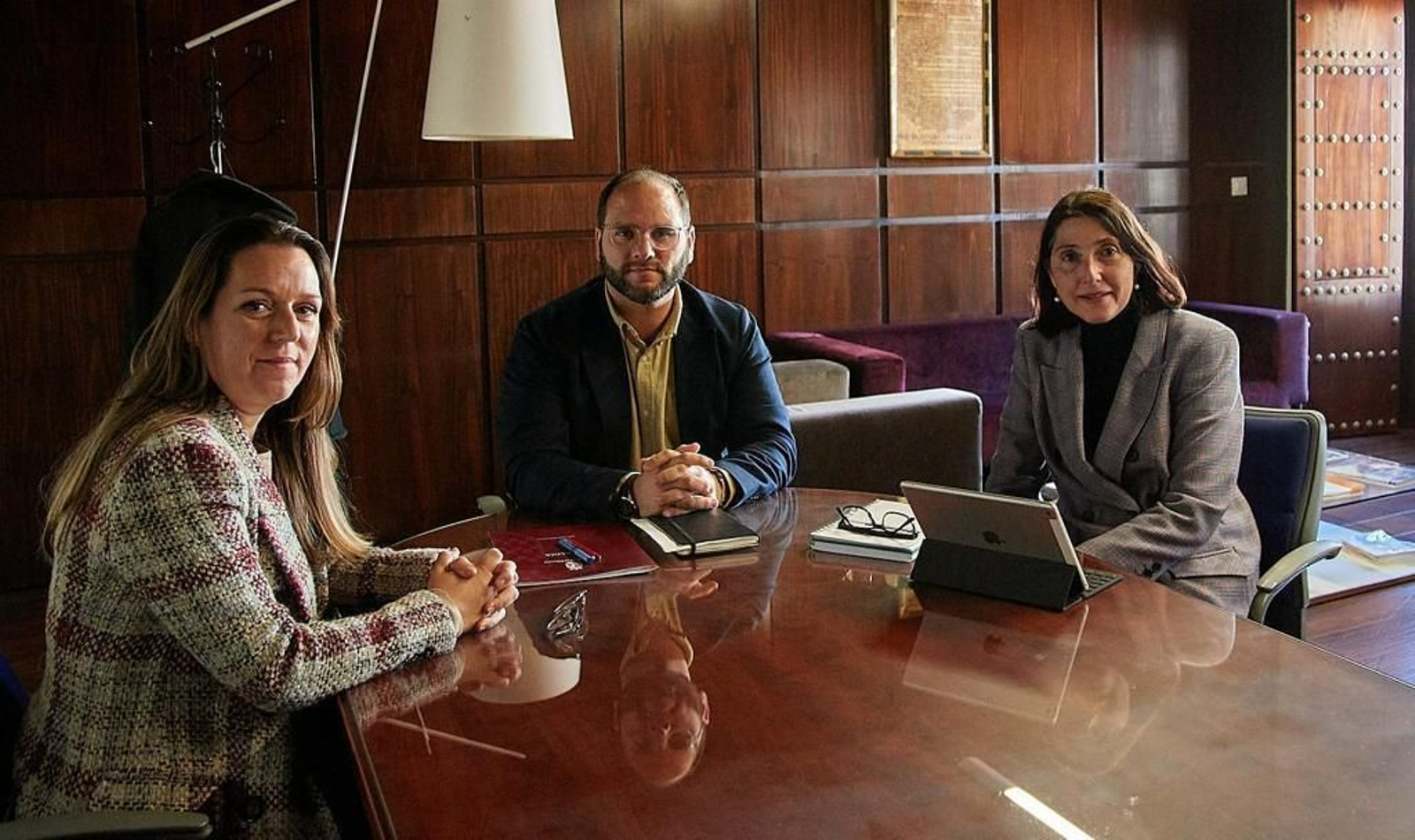 La reunión del Ayuntamiento de Castellar con el Obispado de Cádiz.