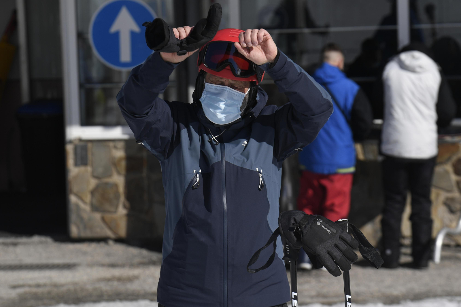 Fotos del último día de esquí en Sierra Nevada