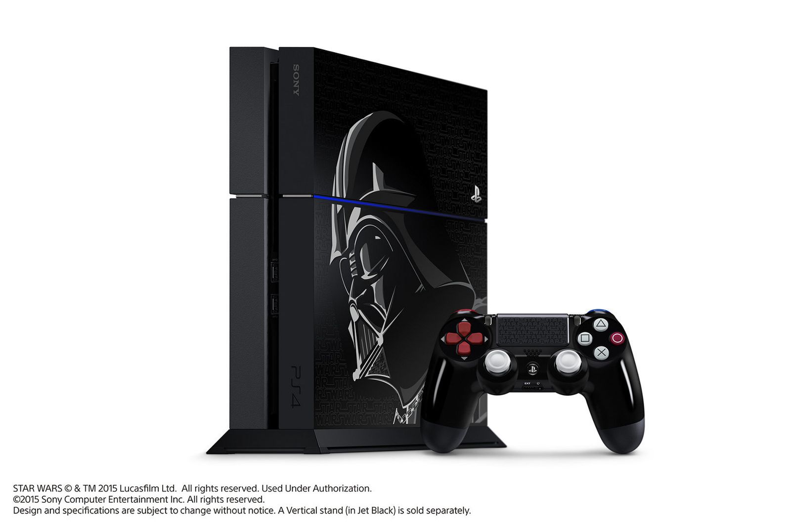 Sony sacó una edición especial de la PS4 con el leit motiv de Star Wars.