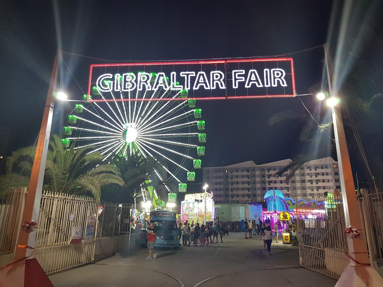 Imagen de archivo de la Gibraltar Fair.