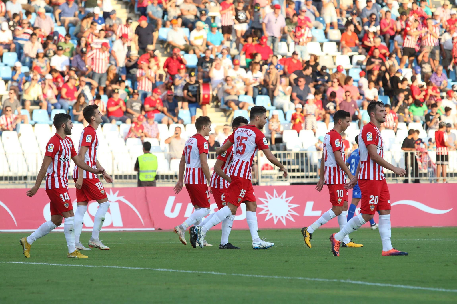 Las imágenes del Almería-Reus