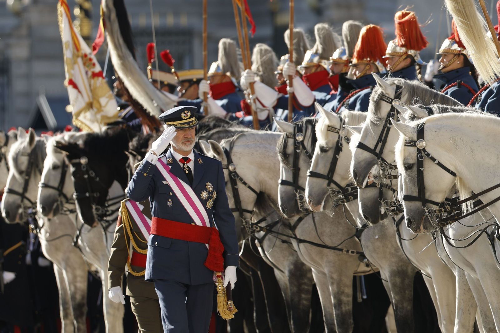 Las fotos de la celebración de la Pascua Militar en el Palacio Real