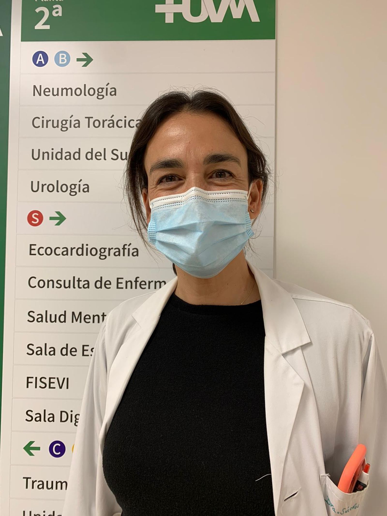 La traumatóloga Olivia Sánchez de la Villa.