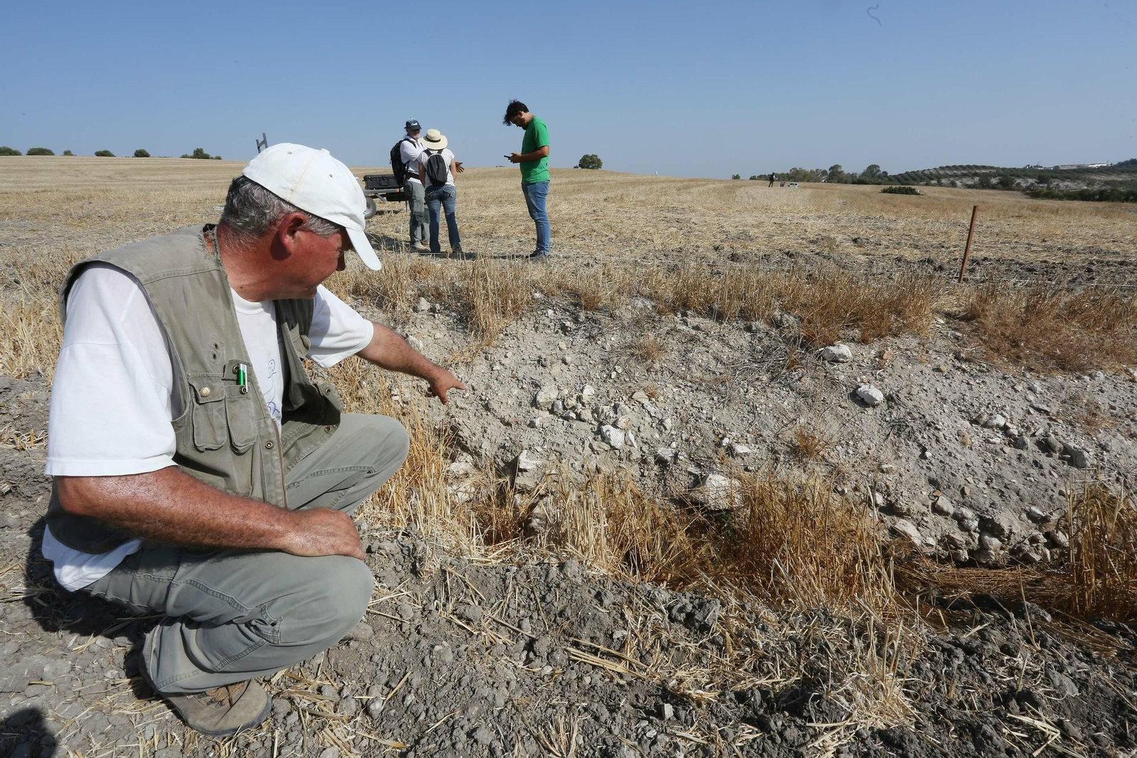 Imágenes de los trabajos de la UCA en Asta Regia