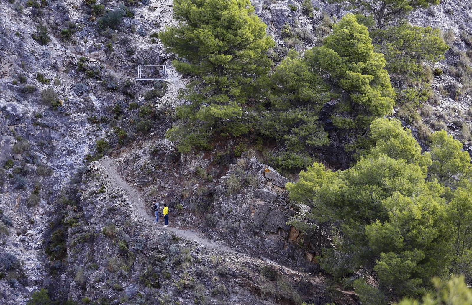 El camino de la ruta es en realidad de una dificultad considerable.