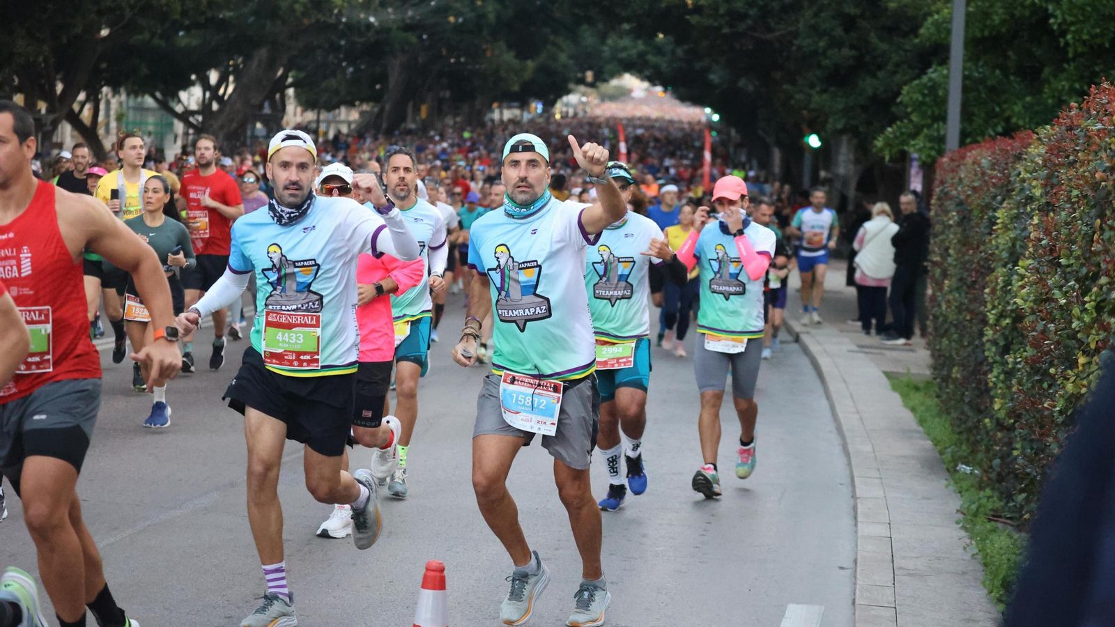 Las mejores fotos de la Maratón de Málaga 2024