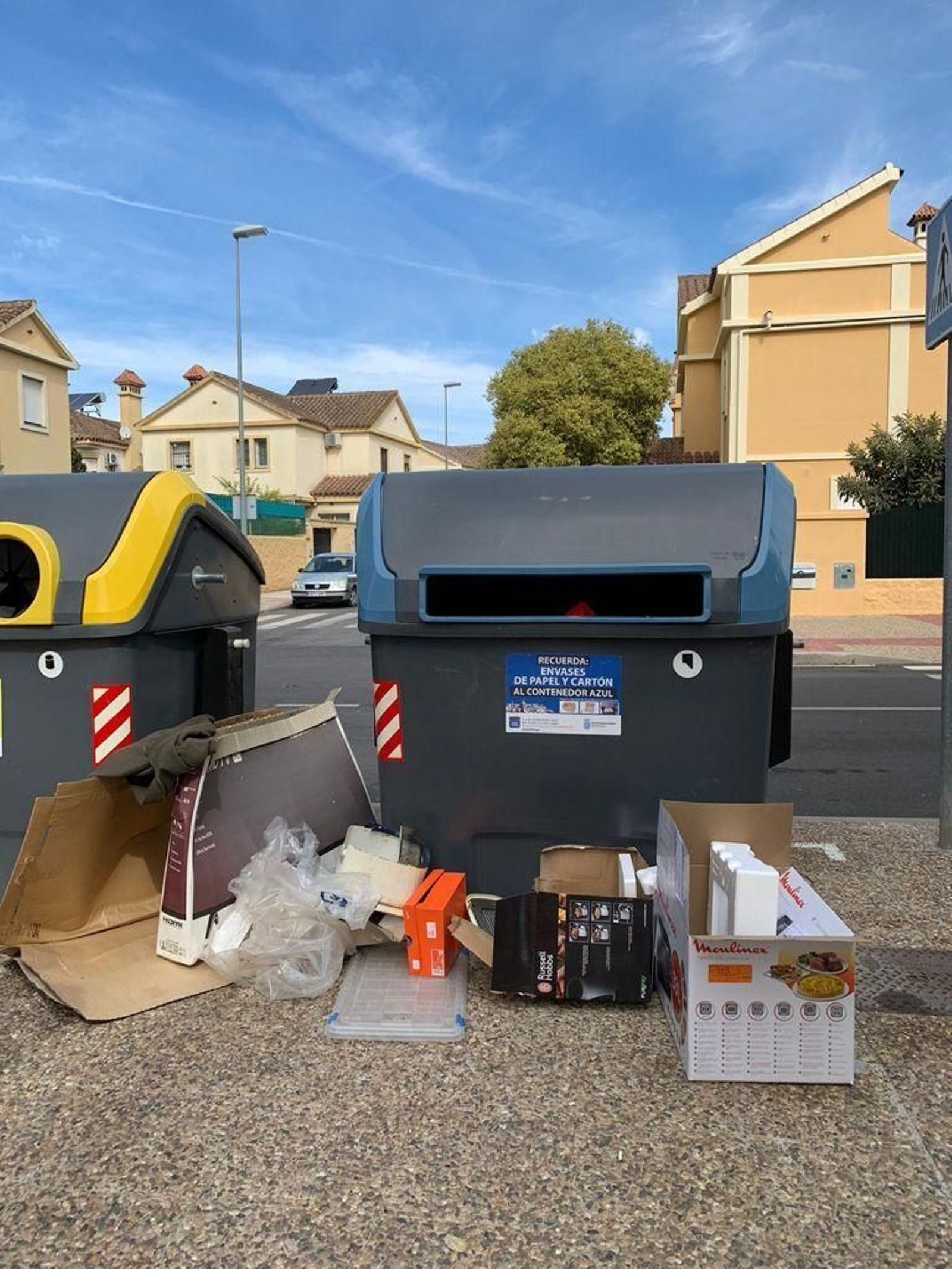 Quejas por la acumulación de basuras