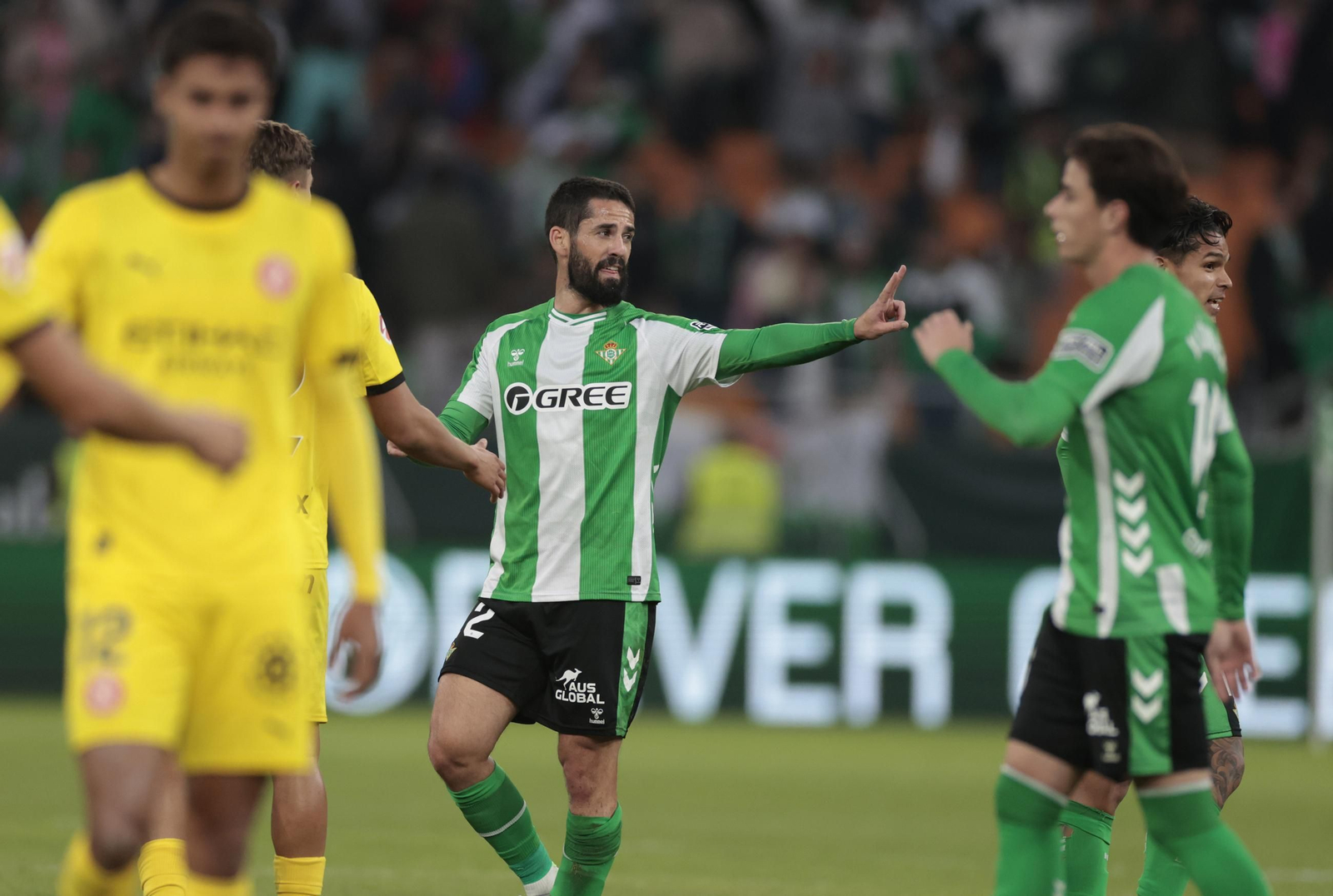 Las fotos del Betis - Girona