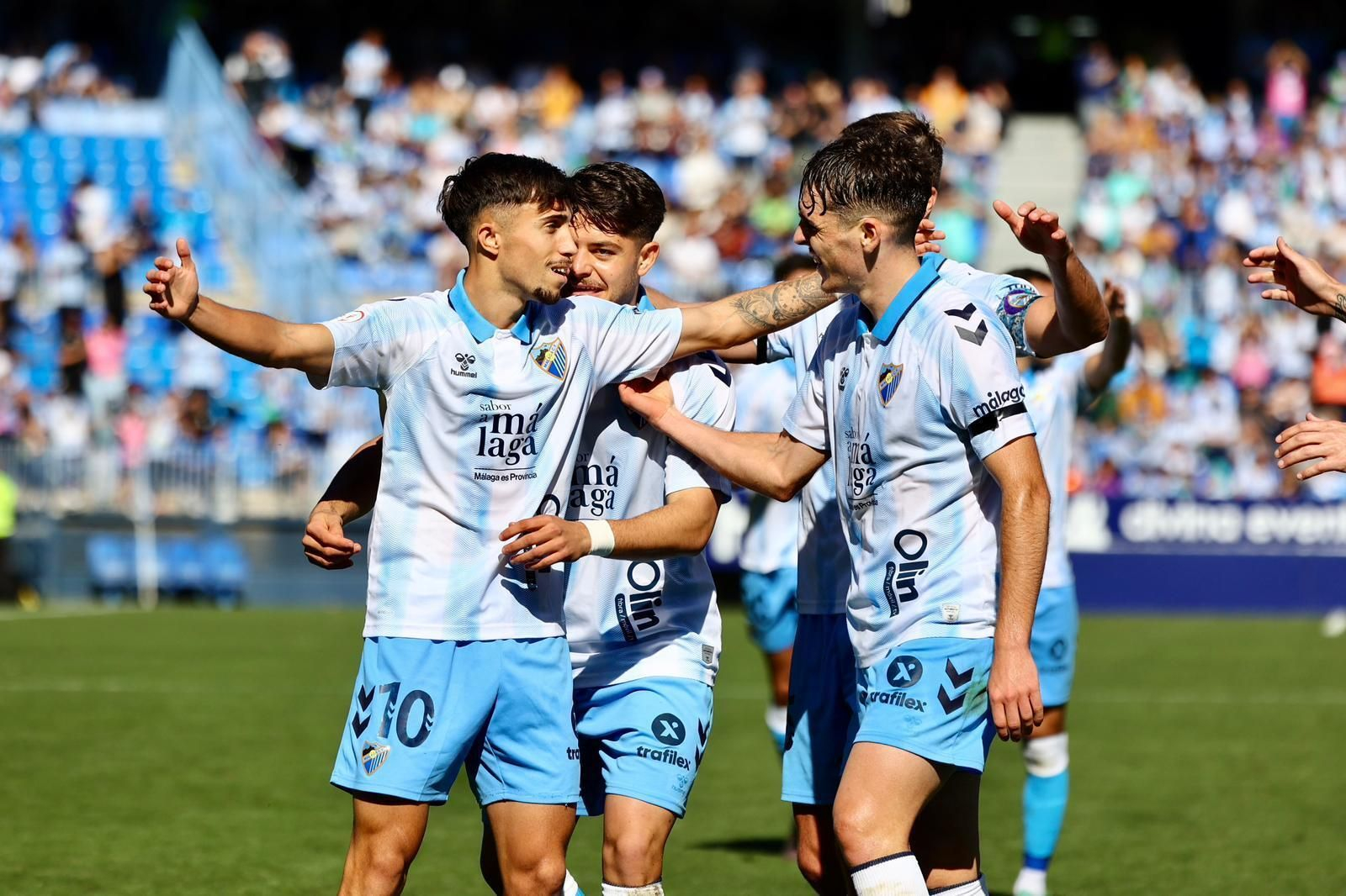 El Málaga CF - Atlético Baleares, en fotos