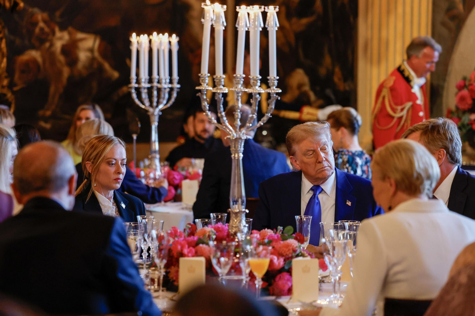 Las fotos de la cena inaugural de la cumbre de la OTAN en La Haya