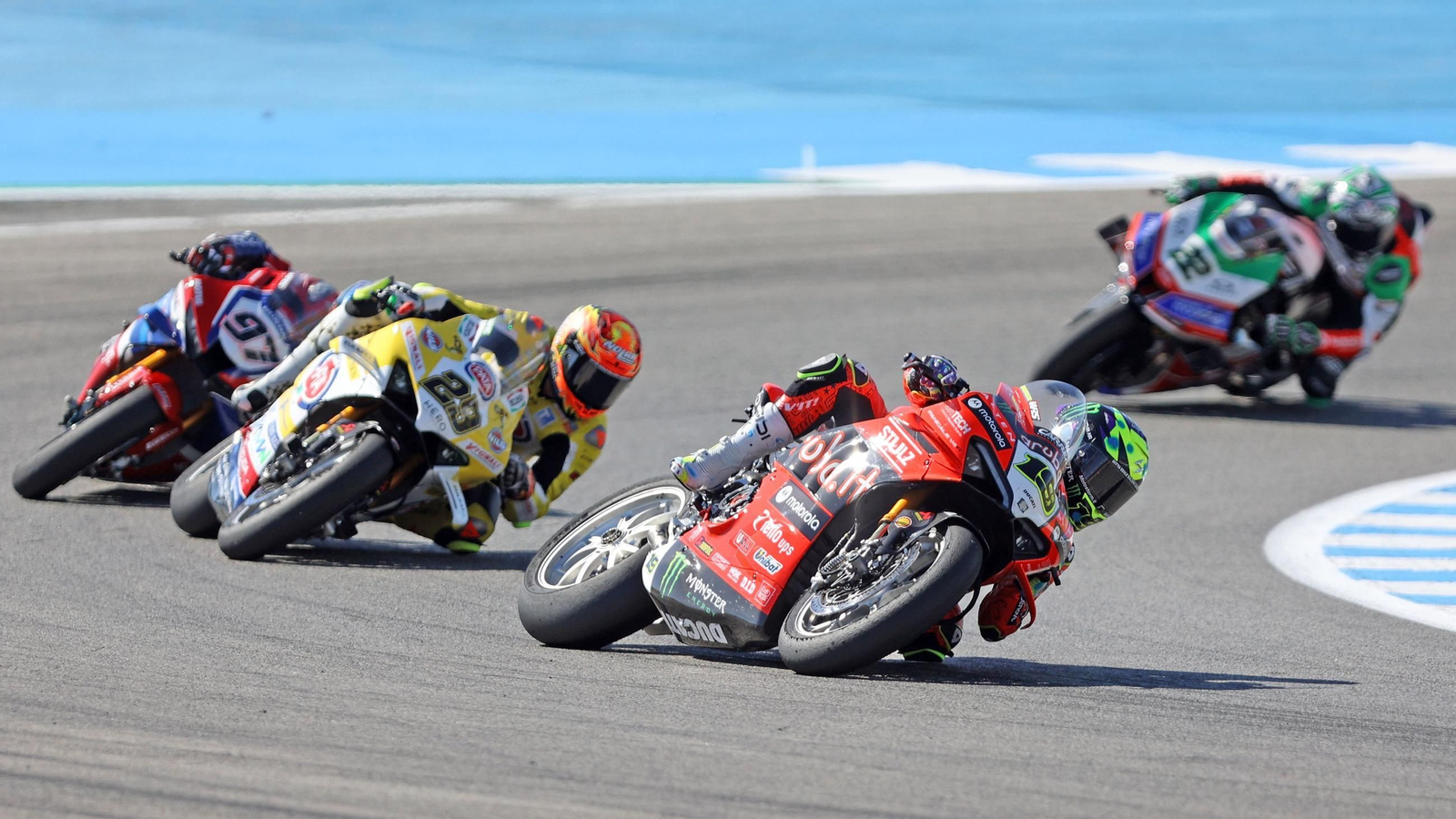 Imágenes del sábado en el Mundial de Superbikes en Jerez