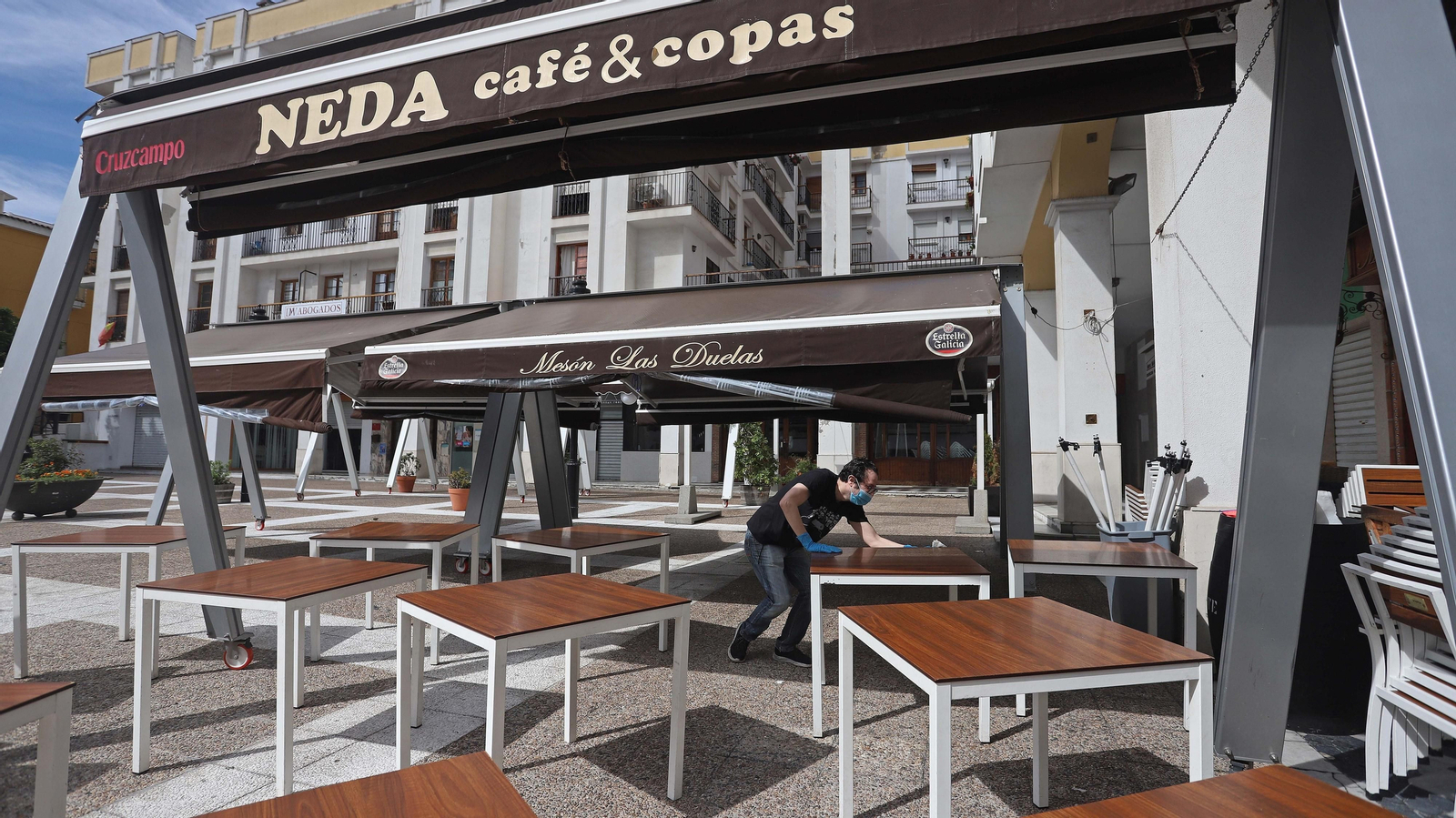 Bares de la comarca durante el desconfinamiento