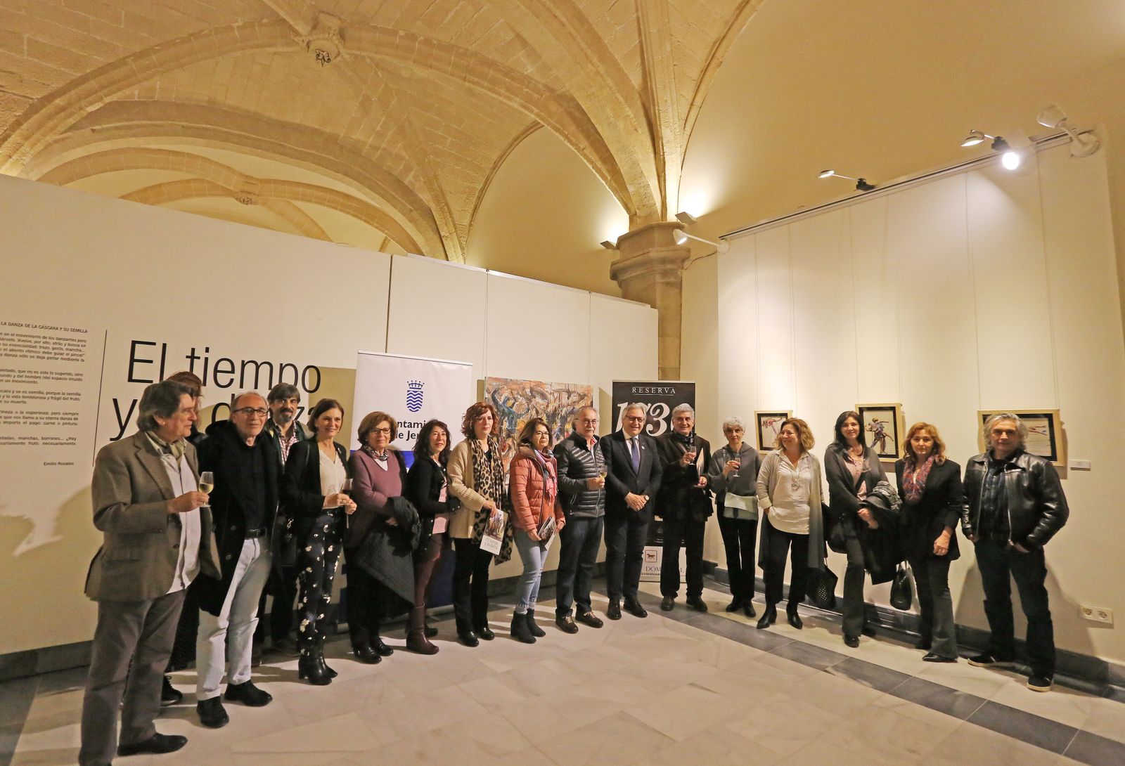 Exposición de Juan Carmona titulada El Tiempo y La Danza en los Claustros de Santo Domingo dentro de los actos paralelos del Festival de Jerez 2020