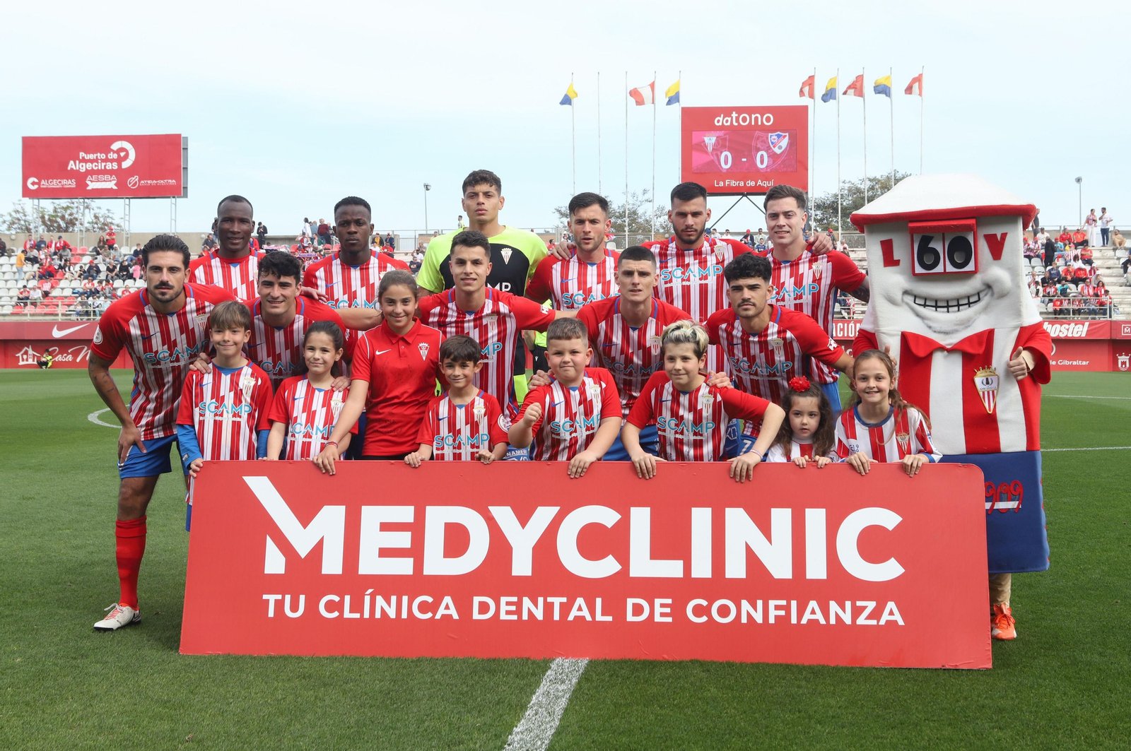 Fotos del Algeciras CF-Linares de Primera Federacion