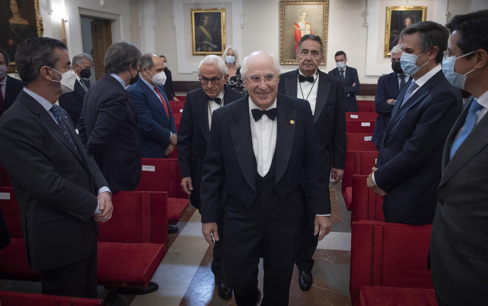 Acto de ingreso como Académico de Honor de D. Rafael Miranda Robredo