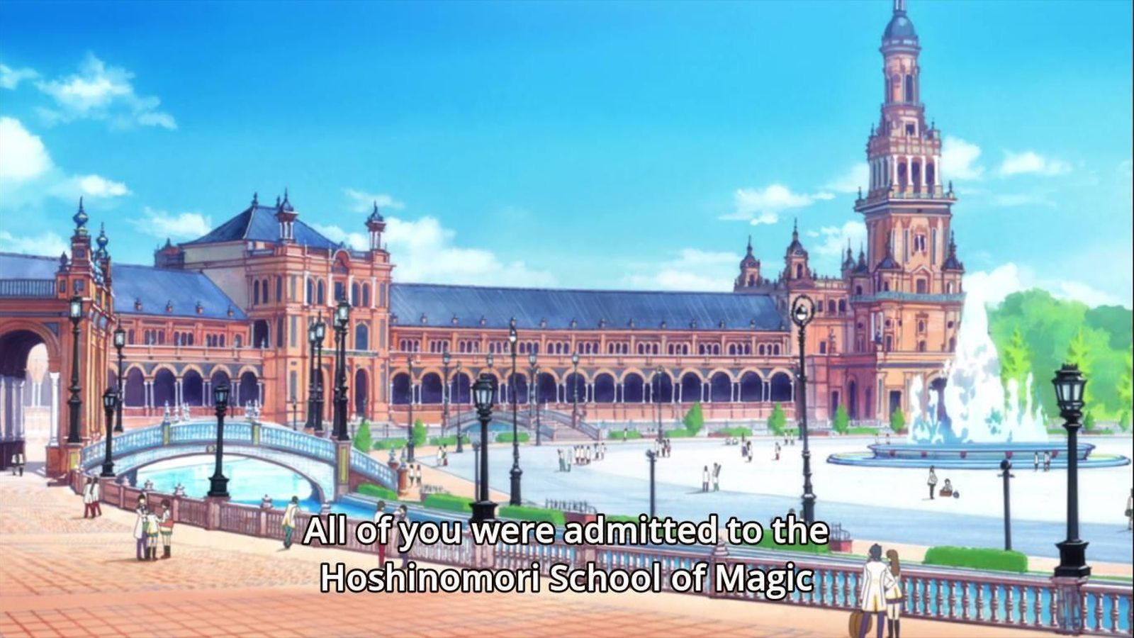 'Magic-kyun! Renaissance', el anime con La Plaza de España como protagonista