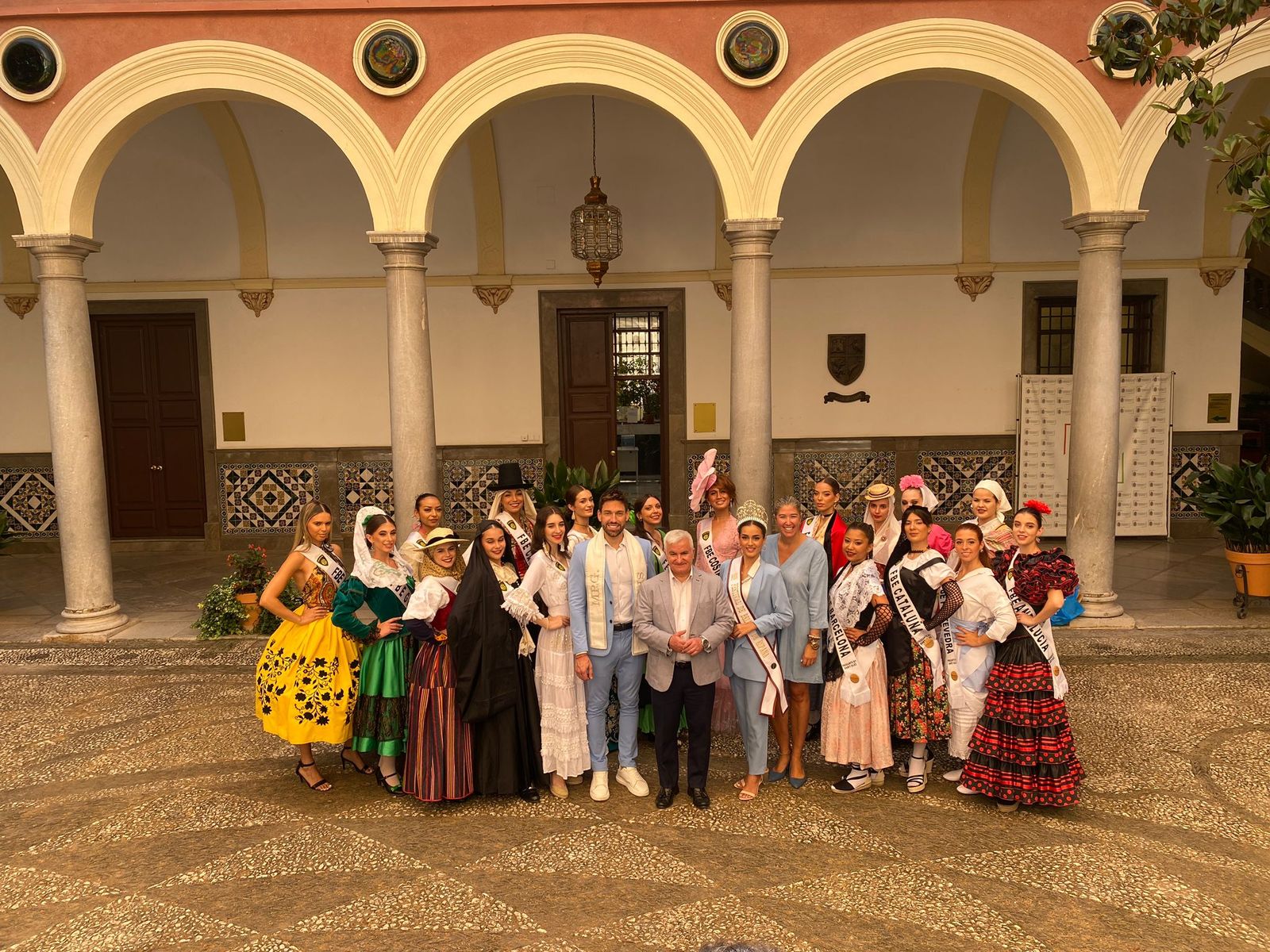 Imagen de la recepción celebrada en el Ayuntamiento de Granada