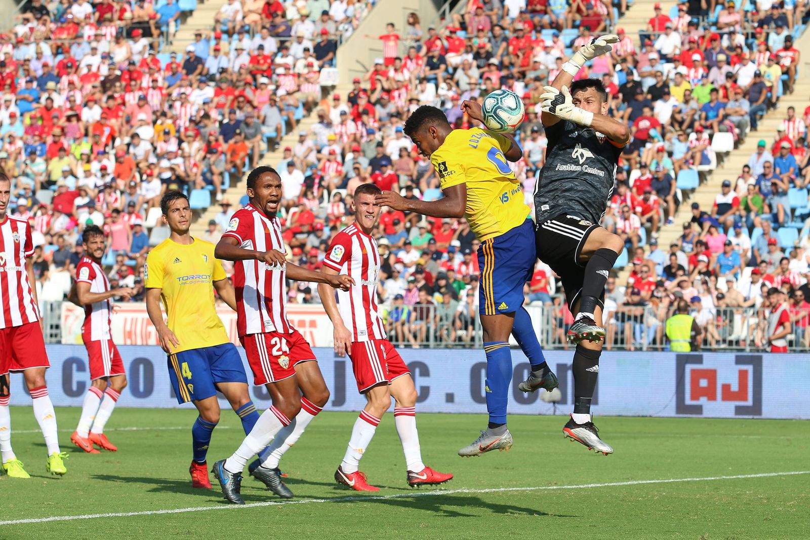 Las imágenes del UD ALMERÍA-CÁDIZ CF