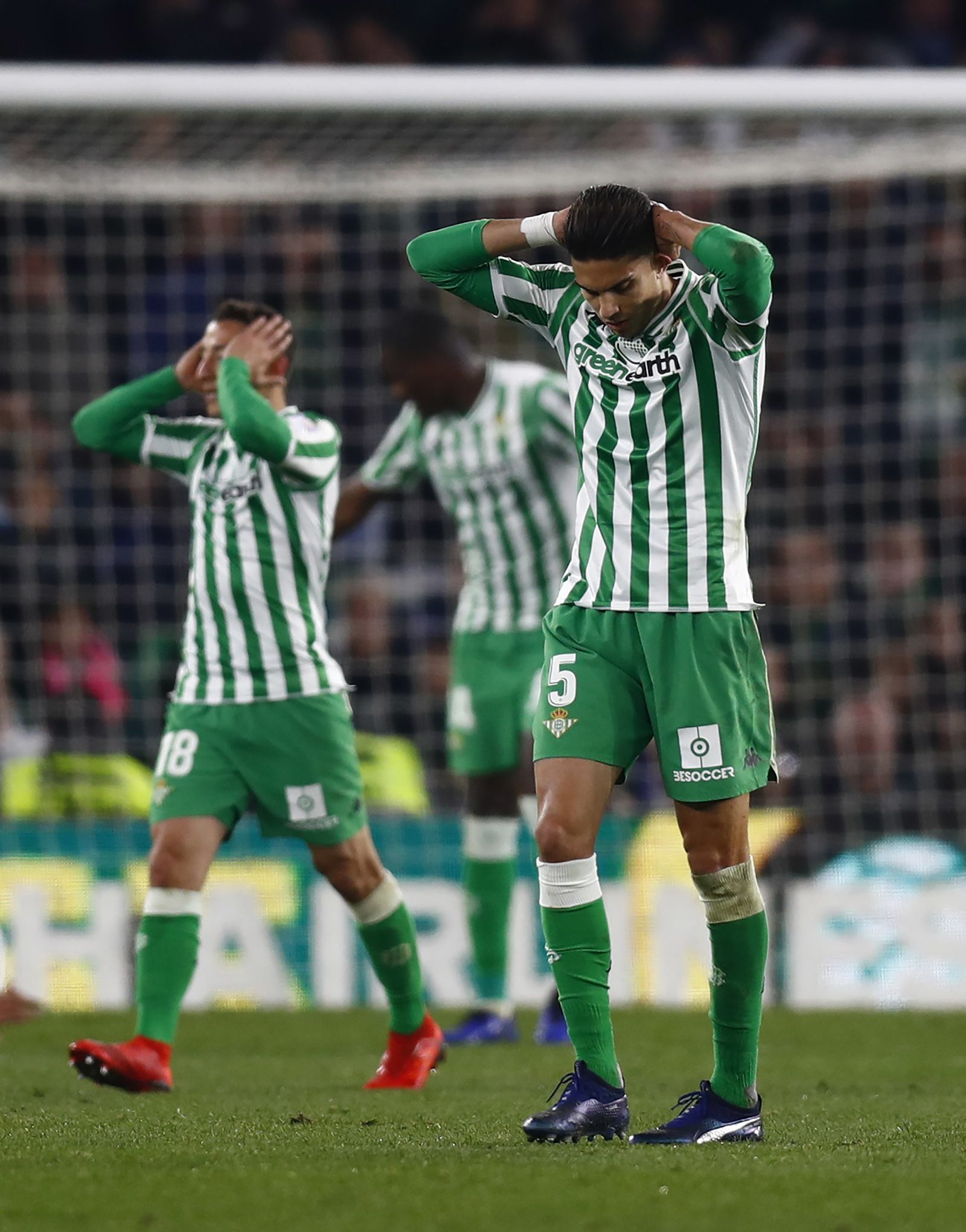 El Betis-Real Madrid, en imágenes